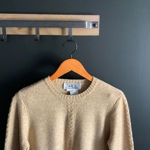 Carlisle wool cashmere blend sweater